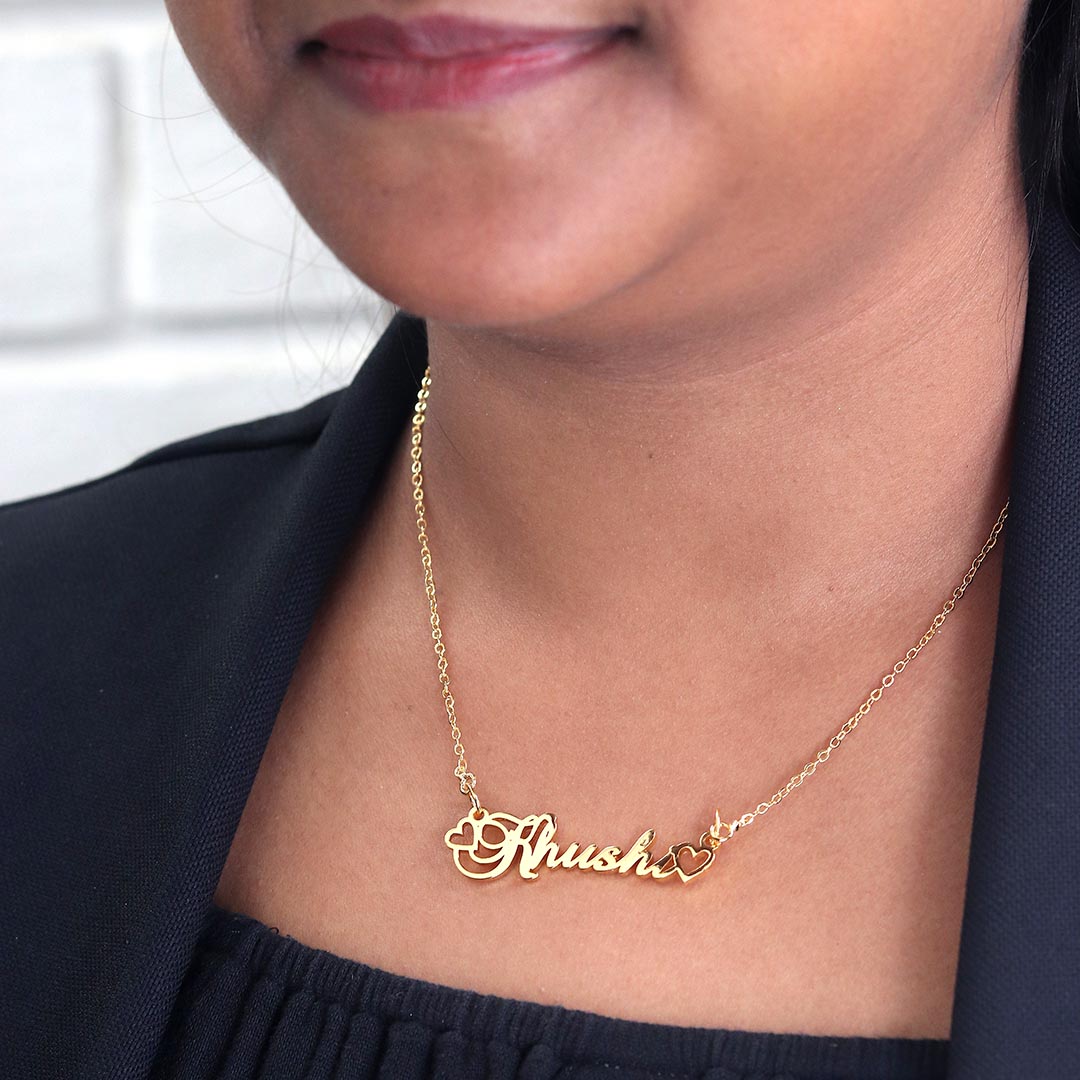 Buy Delicate Heart Personalised Pendant S35454 – SIA Jewellery