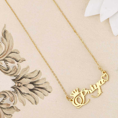 Sparkling Personalised Name Pendant - S35471