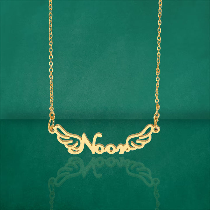 Buy Angle Wings Personalised Name Pendant S35472 – SIA Jewellery