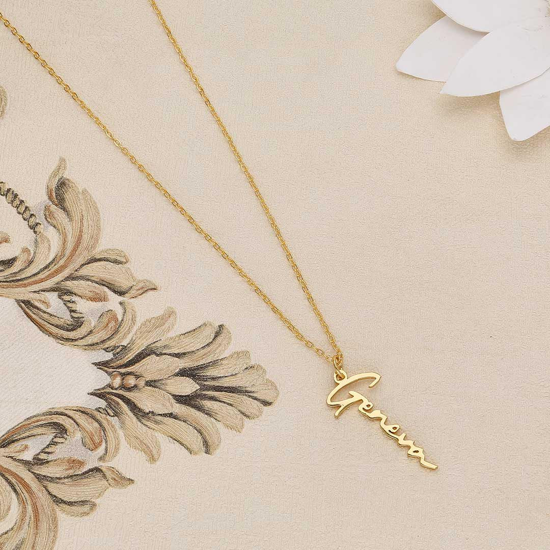 Simply Personalised Name Pendant - S35477