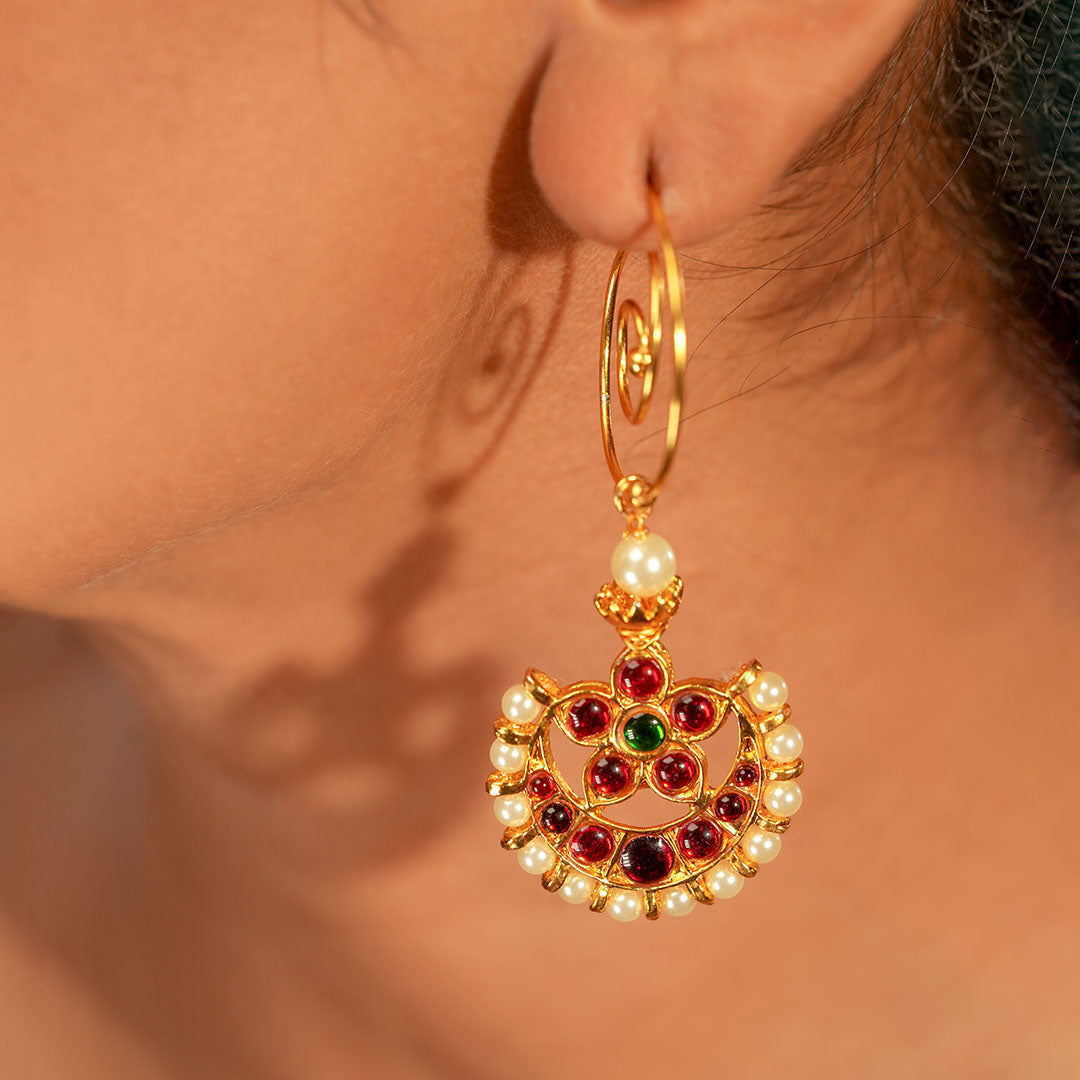 Kemp Stone Earrings The Perfect Statement Piece for Your Look - SK1049