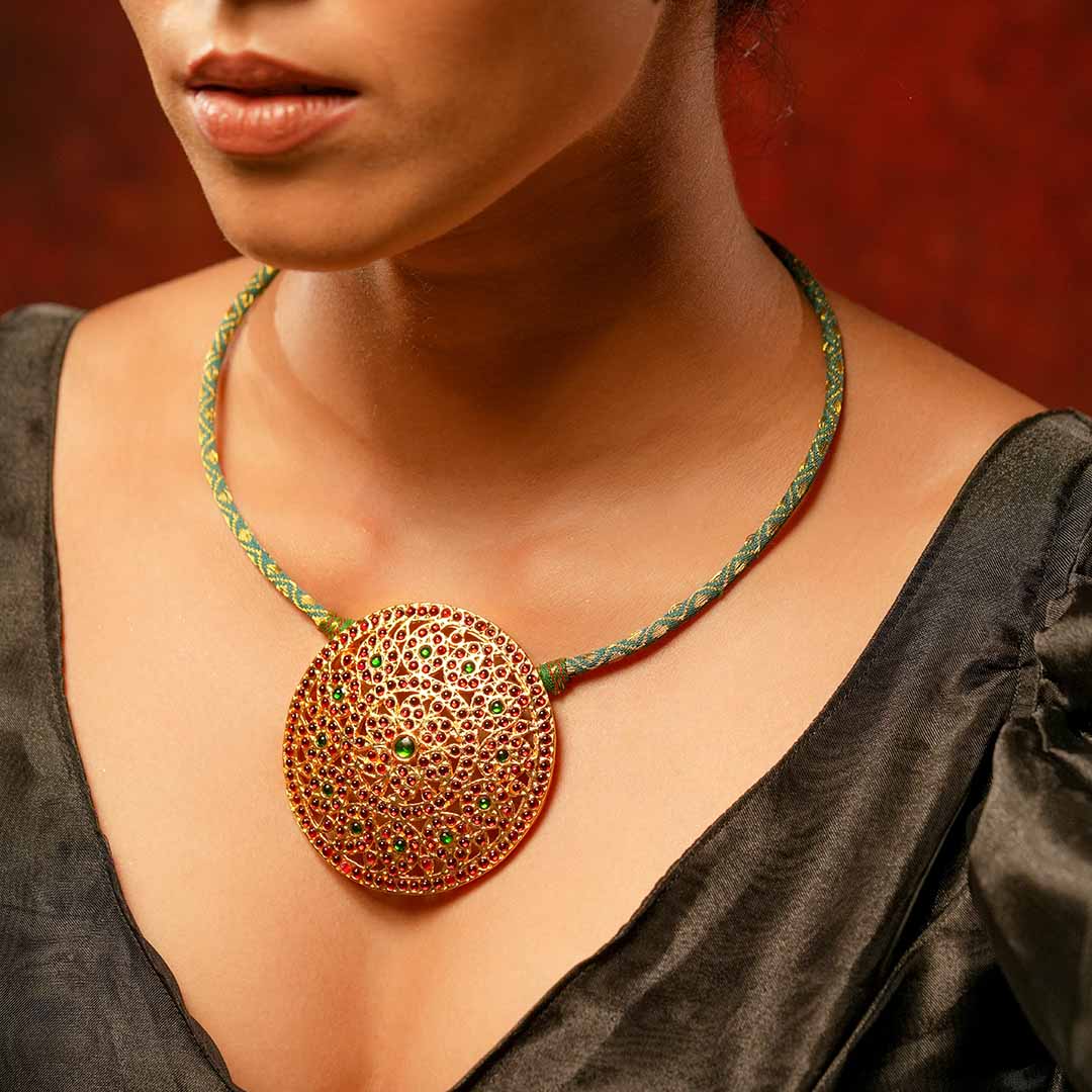 Elevate Your Style with Temple Jewellery A Fusion of Tradition and Elegance - SK1051