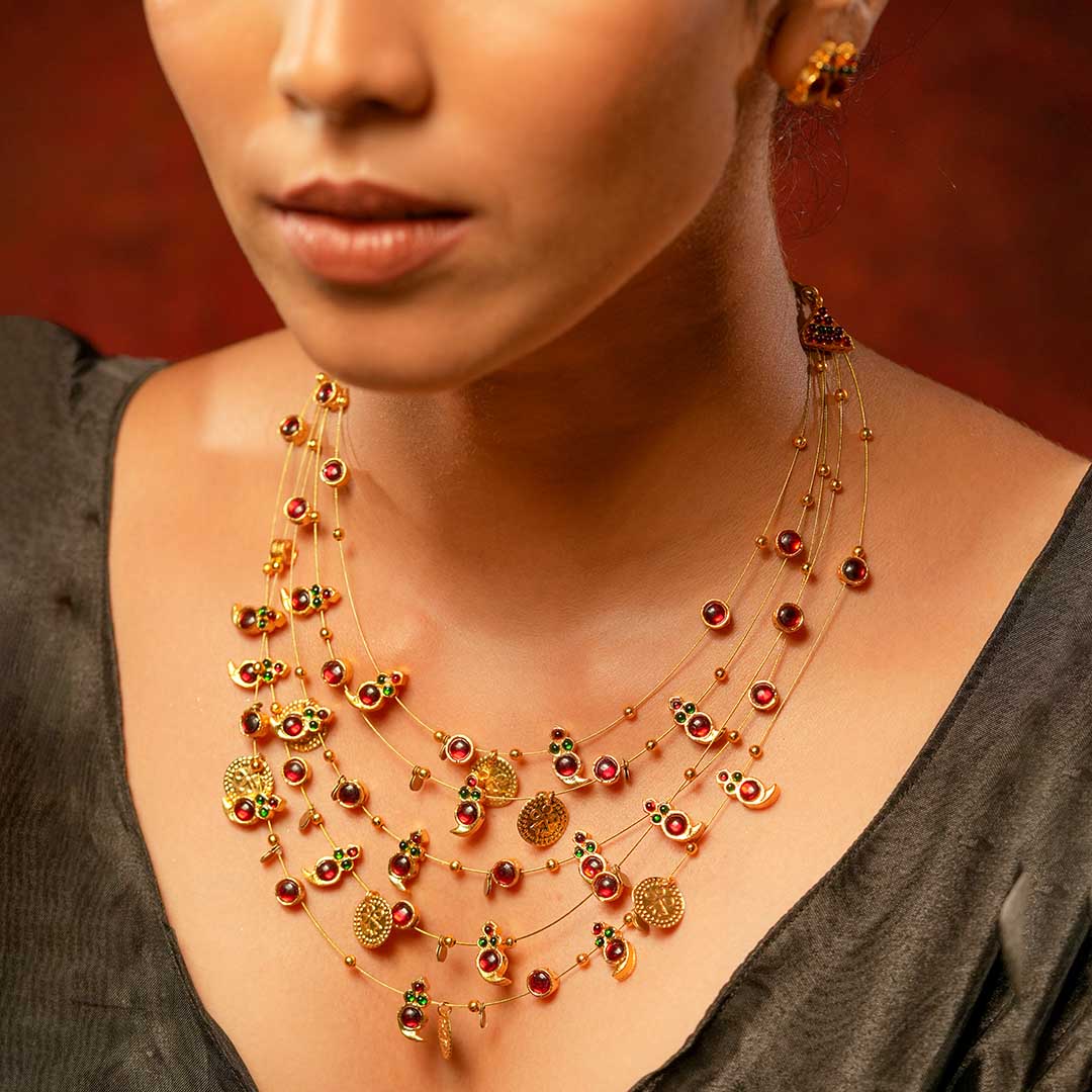 Accessorize in Style Kemp Stone Necklace Set - SK1052
