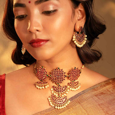 Radiant Temple Jewellery Elevating Your Look To The Divine Realm - SK1060